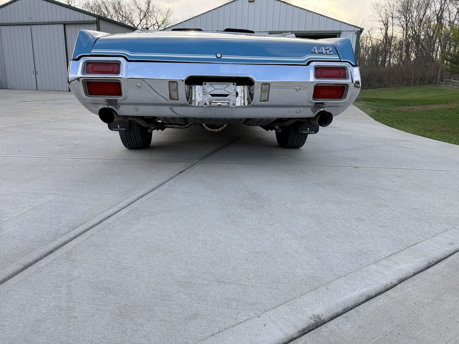 1971 Oldsmobile Cutlass  442, view