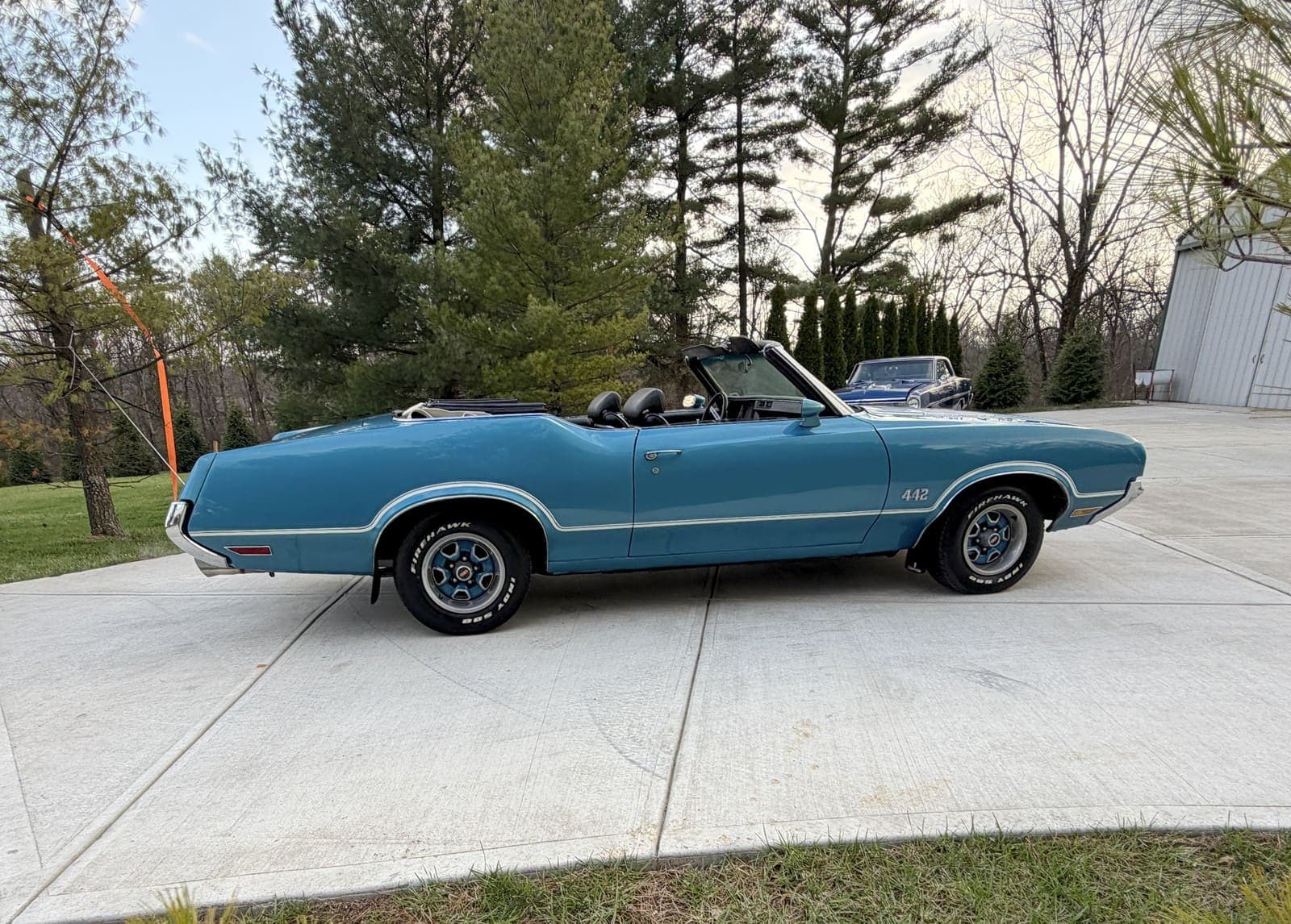 1971 Oldsmobile Cutlass  442, view