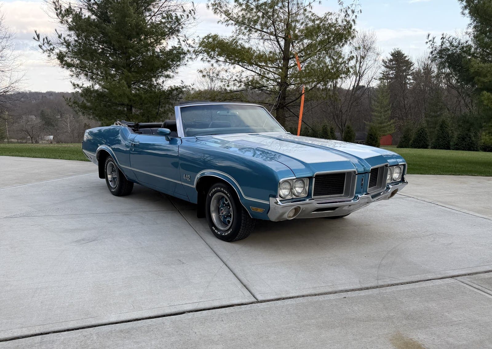 1971 Oldsmobile Cutlass  442, view