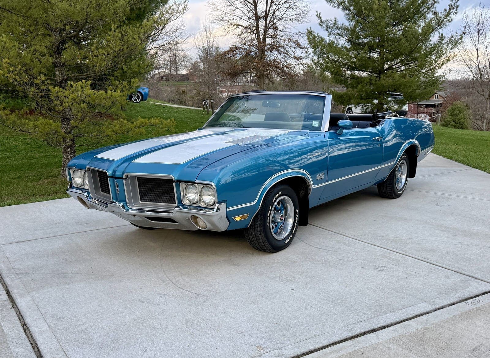1971 Oldsmobile Cutlass  442, view