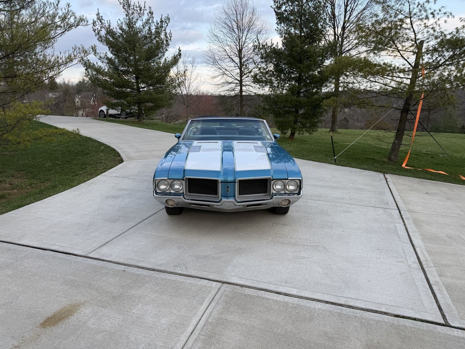 1971 Oldsmobile Cutlass  442, view