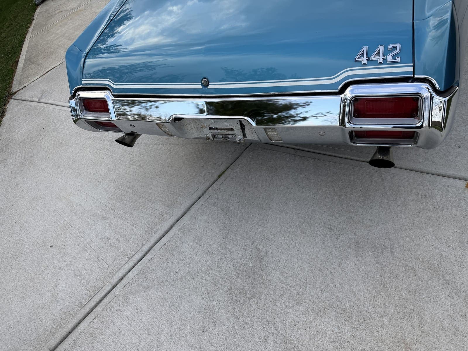 1971 Oldsmobile Cutlass  442, view