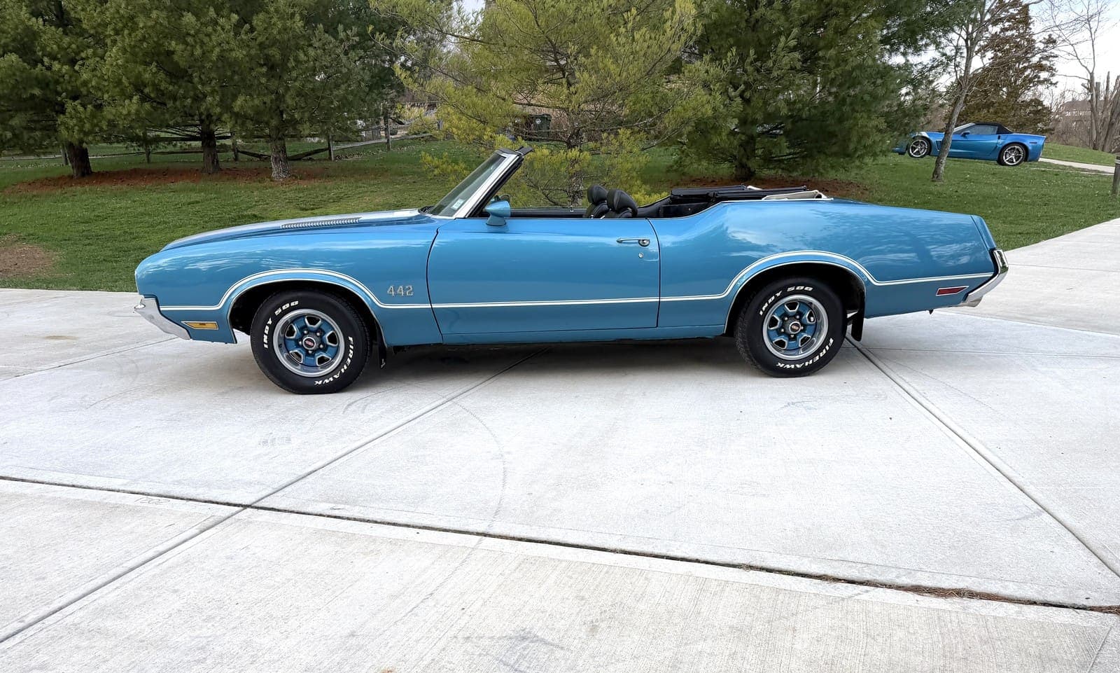 1971 Oldsmobile Cutlass  442, view