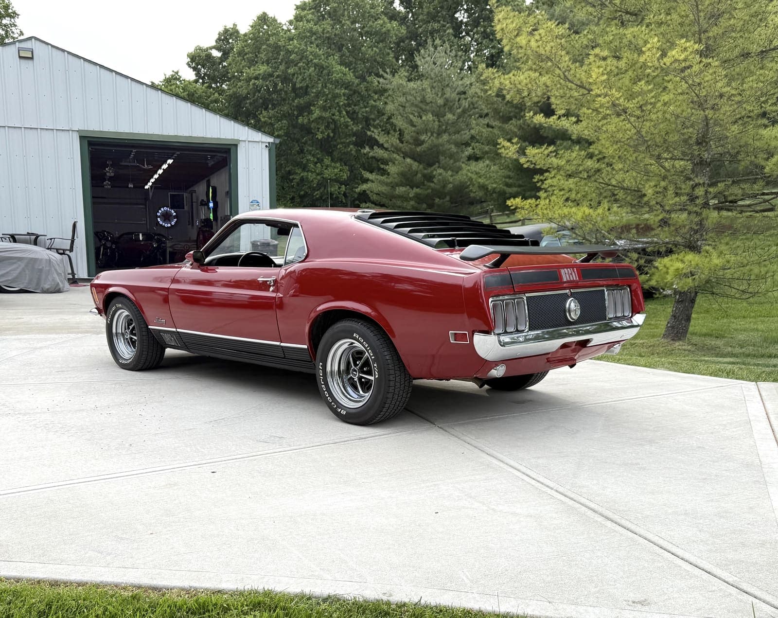 1970 Ford Mustang Mach 1, view