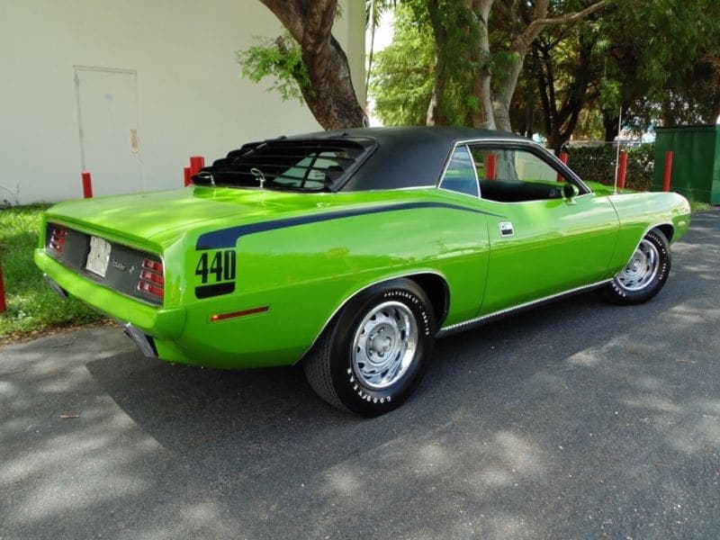 1970 Plymouth REAL Cuda 440c.i, view