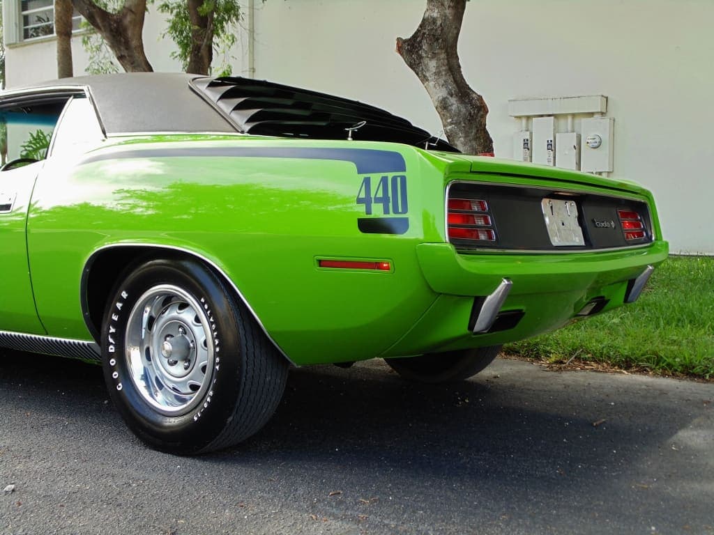 1970 Plymouth REAL Cuda 440c.i, view