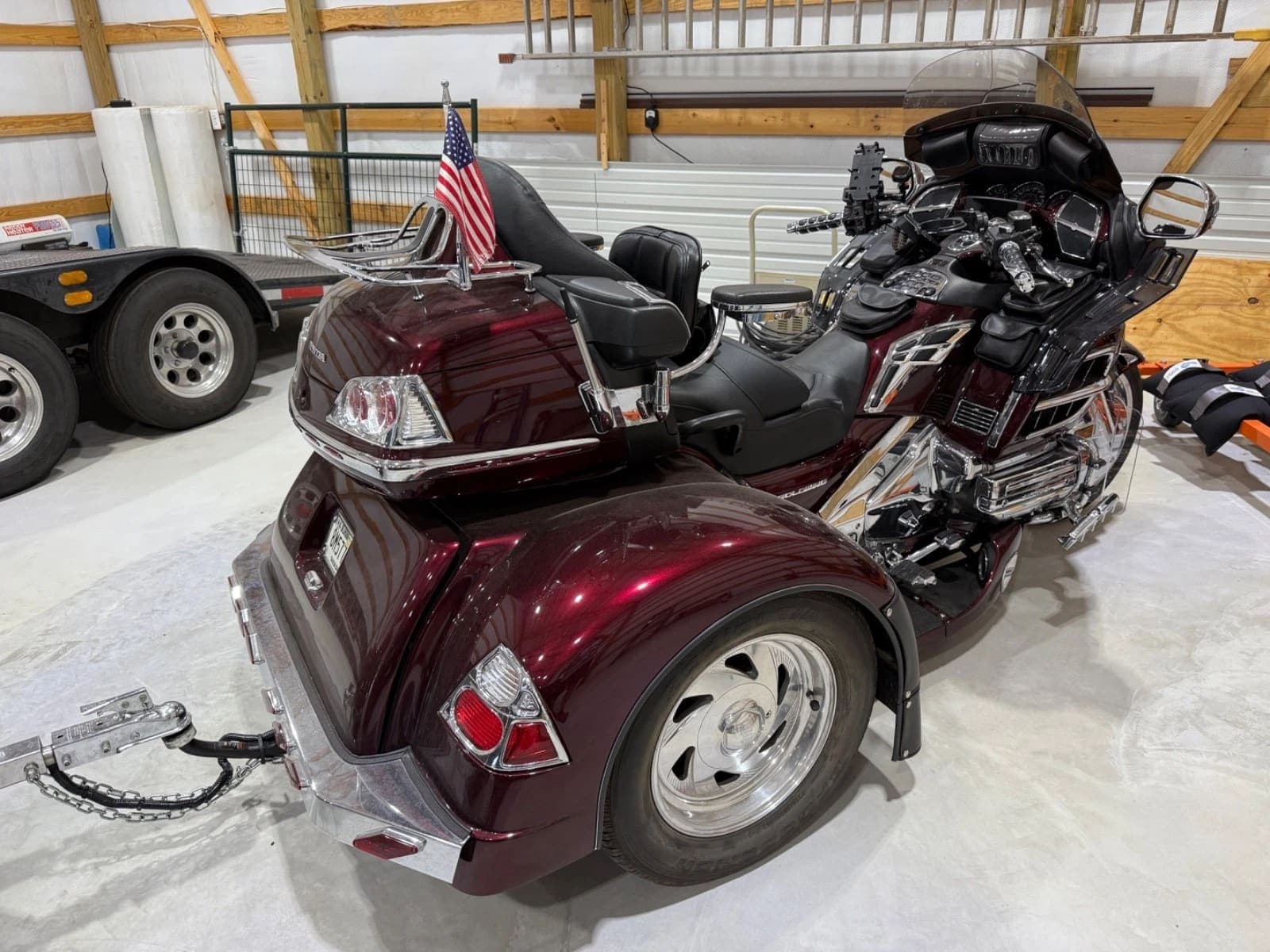 2008 Goldwing Trike w/trailer, view