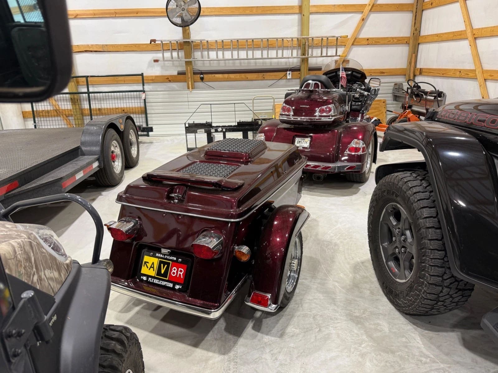2008 Goldwing Trike w/trailer, view