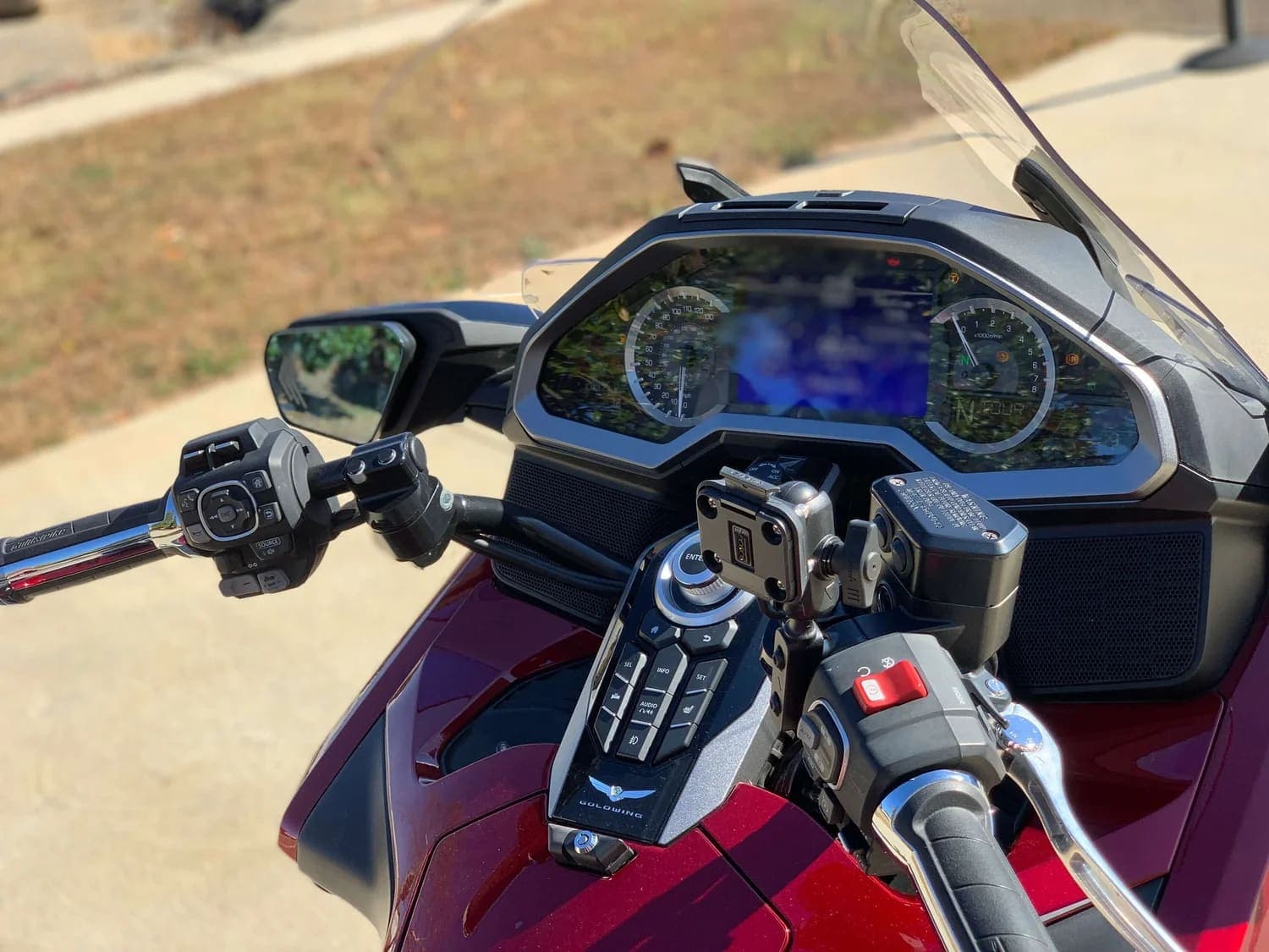 2021 Honda Gold Wing DCT Automatic Trike, view