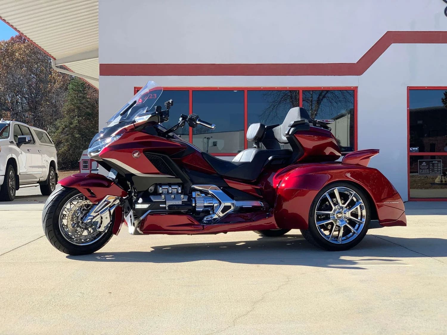 2021 Honda Gold Wing DCT Automatic Trike, view