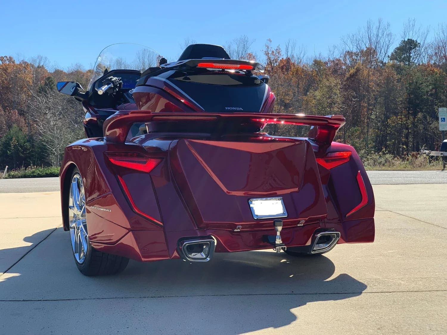 2021 Honda Gold Wing DCT Automatic Trike, view