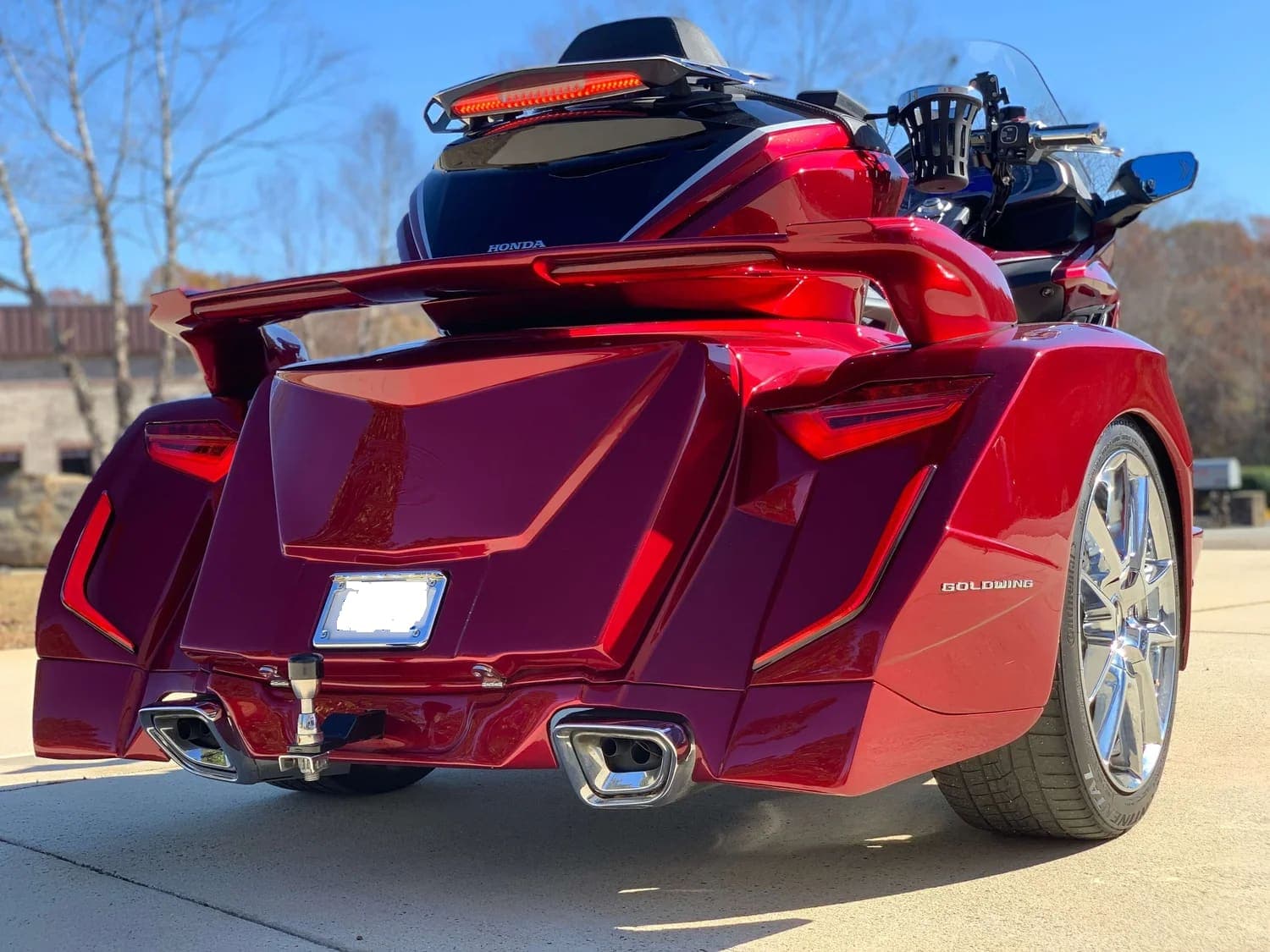 2021 Honda Gold Wing DCT Automatic Trike, view