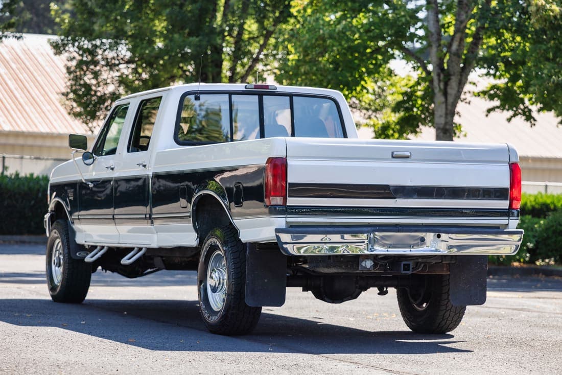 1995 Ford F-350 XLT, view