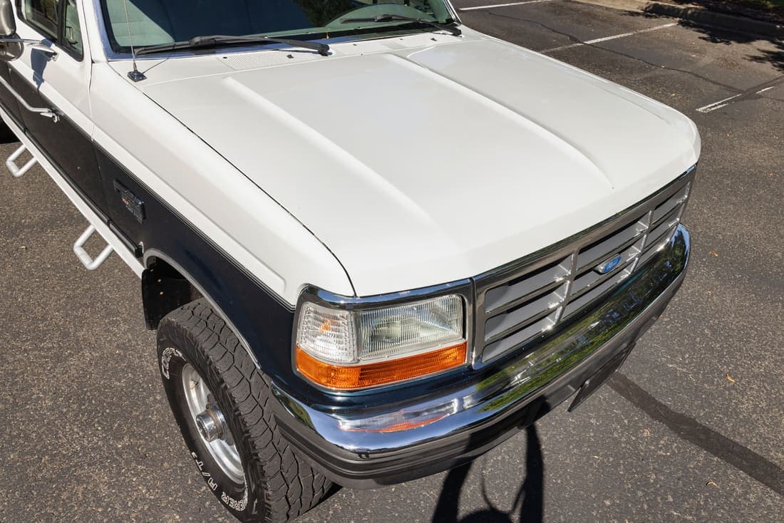 1995 Ford F-350 XLT, view