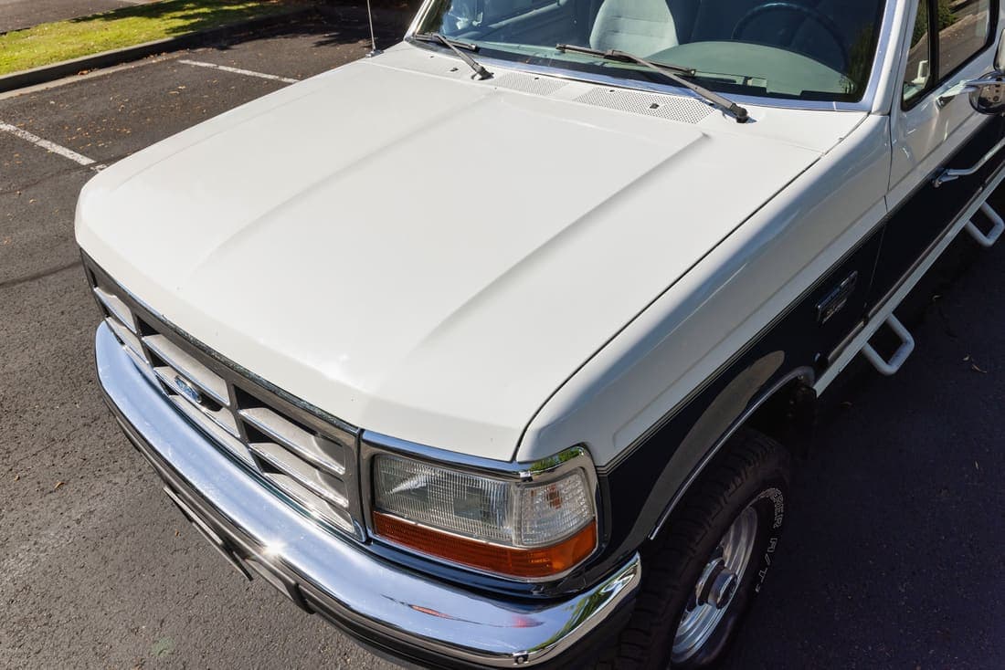 1995 Ford F-350 XLT, view