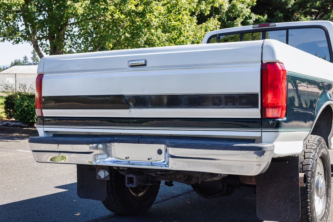 1995 Ford F-350 XLT, view