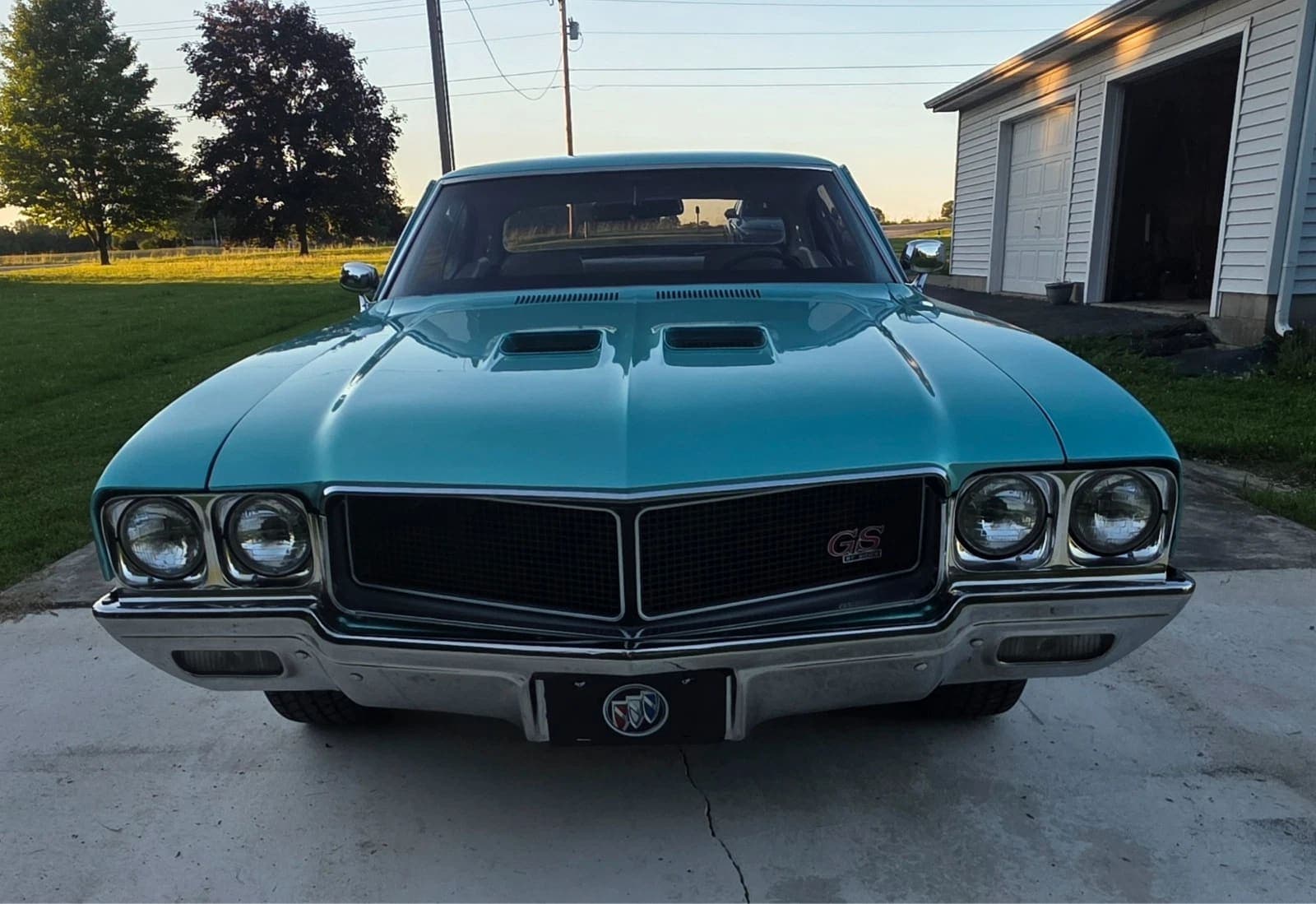 1970 Buick GS 455, view