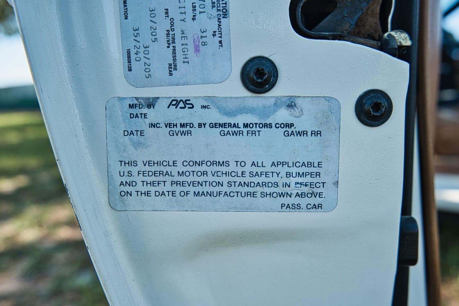 1989 Pontiac Firebird Turbo Trans Am, view