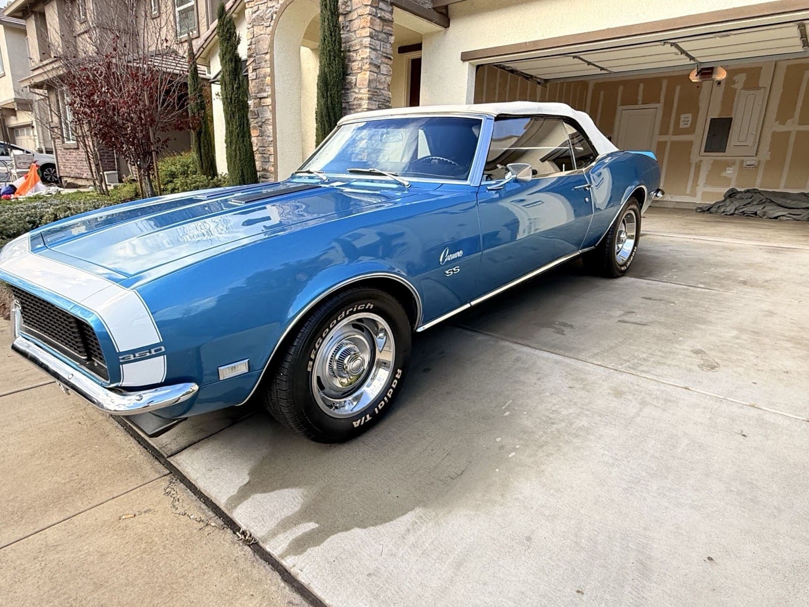 1968 Chevrolet Camaro SS Convertible, view