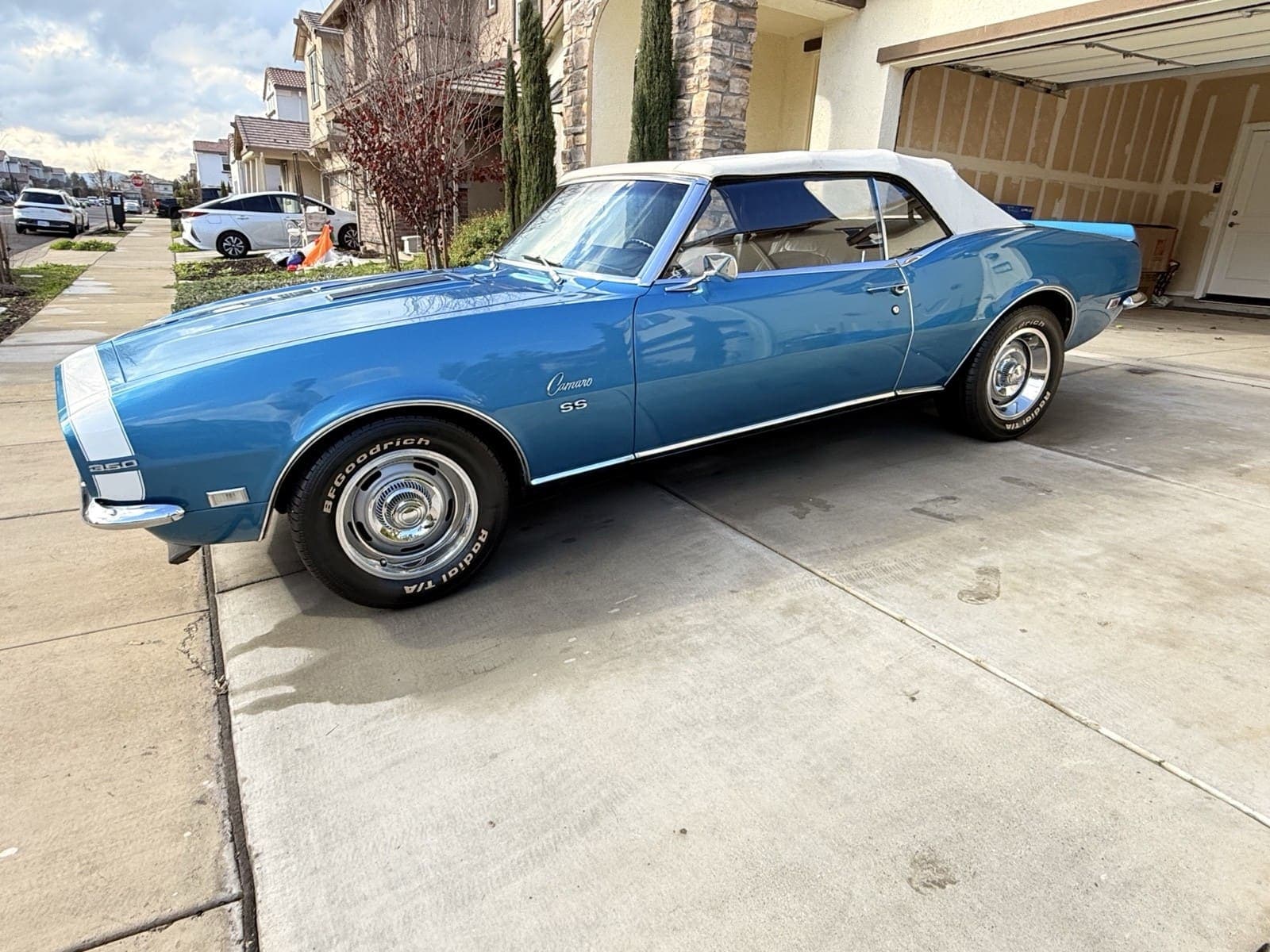1968 Chevrolet Camaro SS Convertible, view