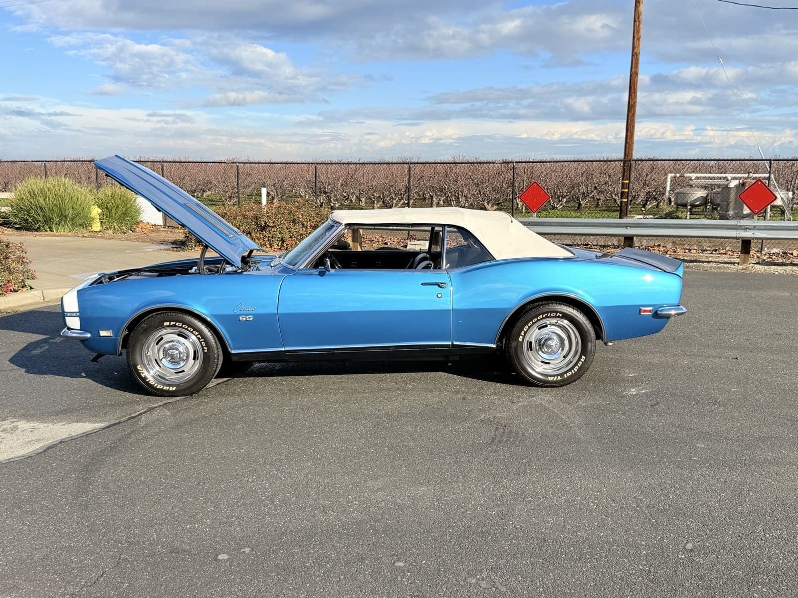 1968 Chevrolet Camaro SS Convertible, view