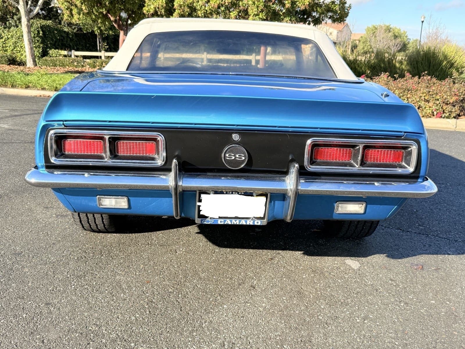1968 Chevrolet Camaro SS Convertible, view