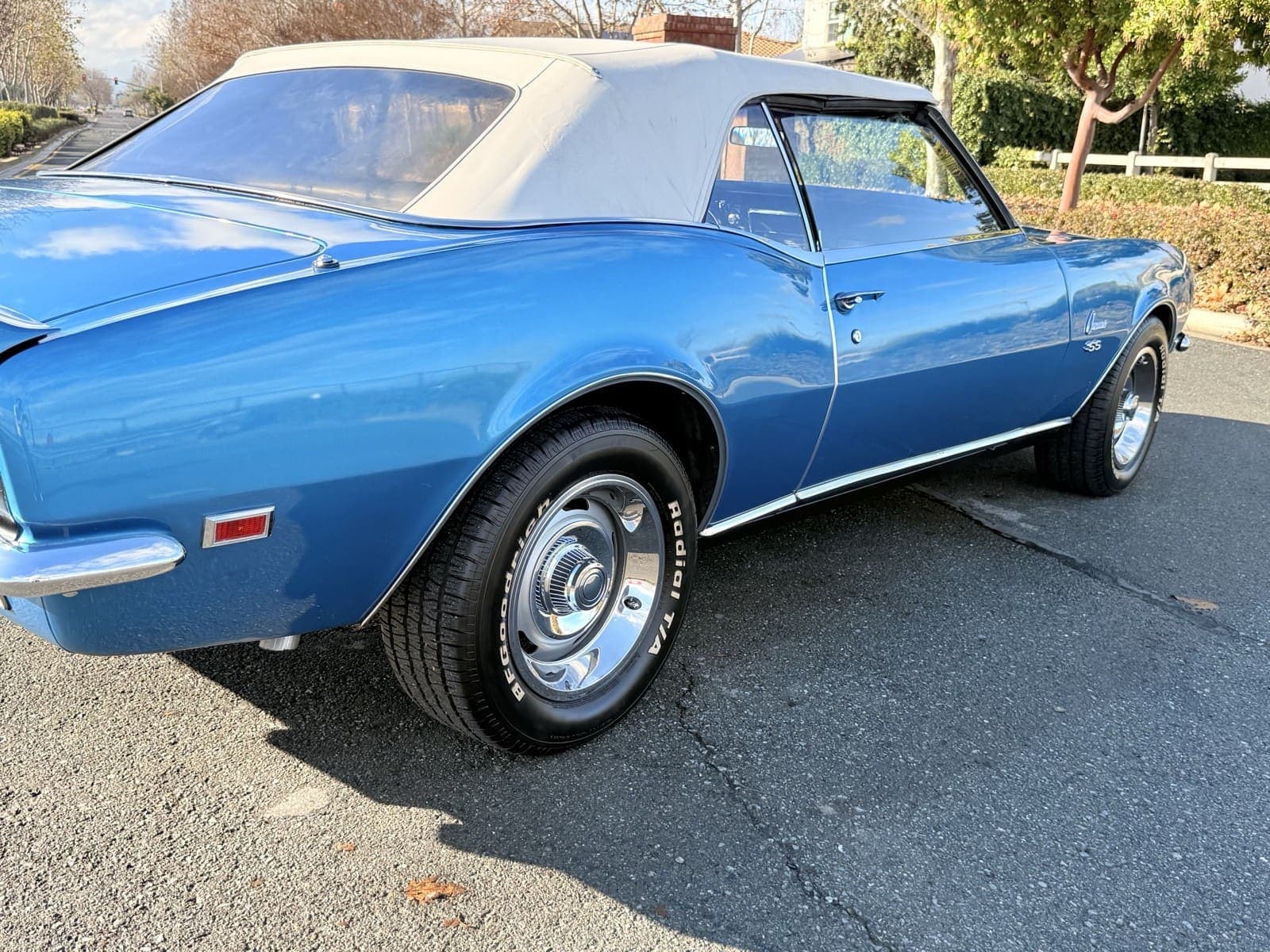 1968 Chevrolet Camaro SS Convertible, view