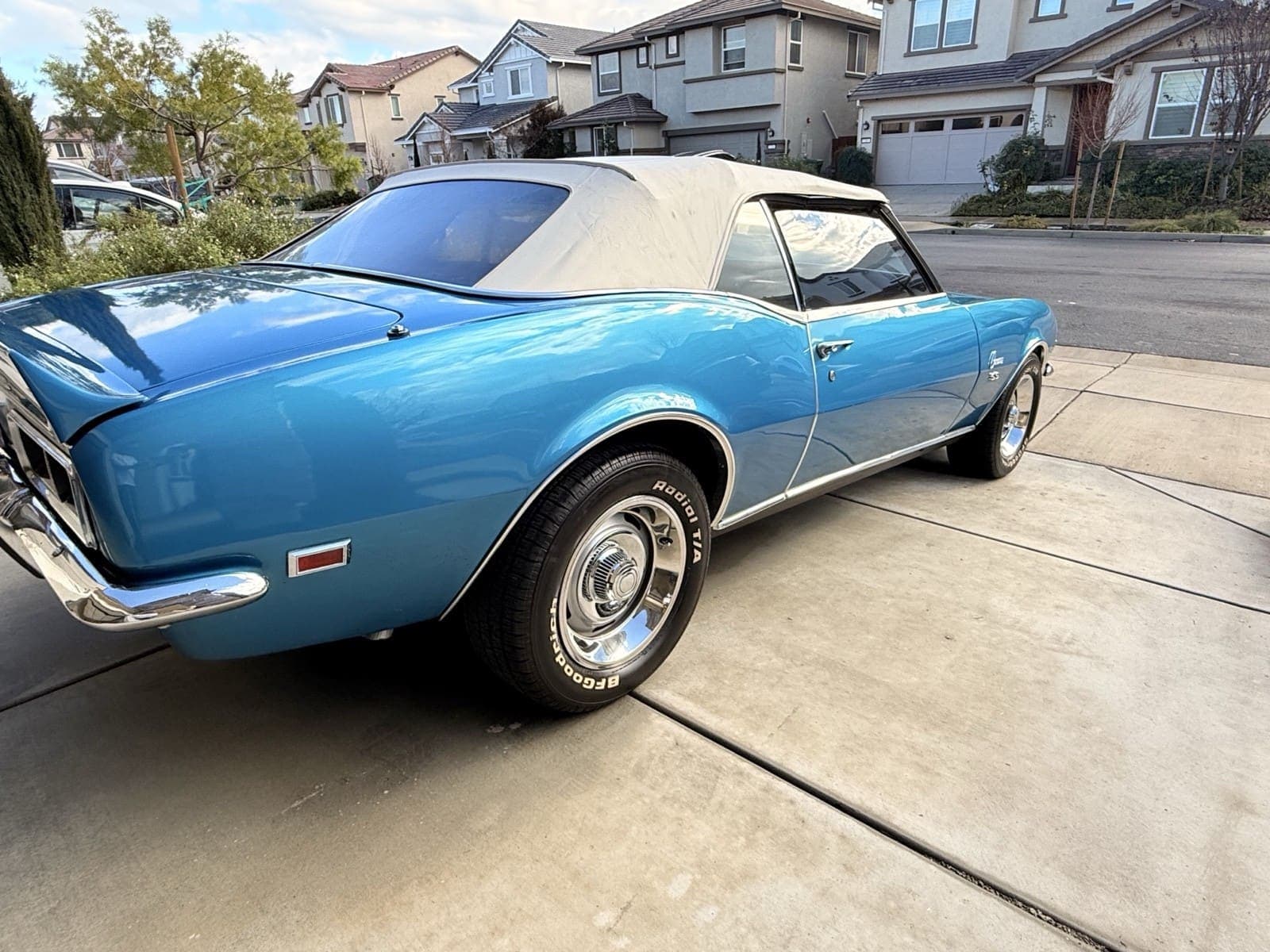 1968 Chevrolet Camaro SS Convertible, view